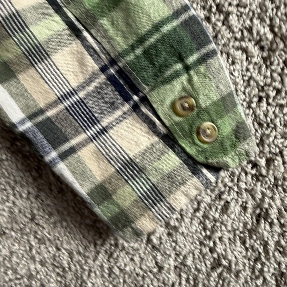 VTG Baby GAP Boys Jacket 2-3 Years Plaid Seersucker Old Money‎ Preppy Blazer